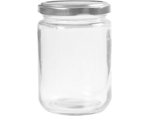 Creativ Company Aufbewahrungslas 370 ml 6 Stück, 11 x 7.5 cm