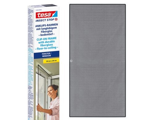Insect Stop Clip on Anthrazit, 1,2 m x 2,4 m