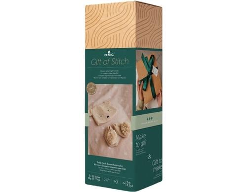 DMC Gift of Stitch Strick-Set Teddy Mütze & Schuhe