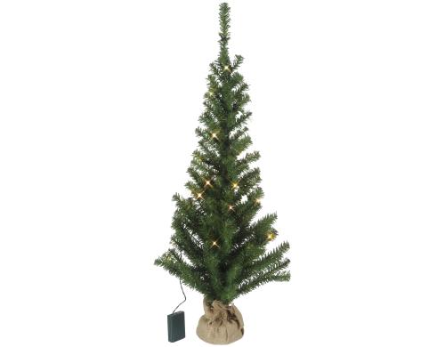 Star Trading LED Weihnachtsbaum 90cm Toppy, HxB: 90x45cm, 30 LED
