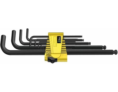 Wera 950/13 Hex-Plus Imperial 1 Winkelschlüsselsatz, zöllig, BlackLaser