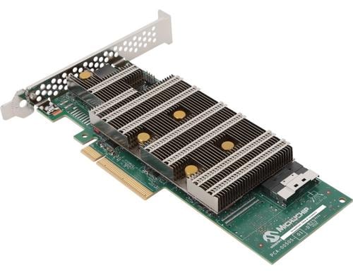 Adaptec SmartRAID 3204-8i: PCI-Ex8v4, RAID 8 int. Port SAS4/SATA3/NVMEv4,  SFF-8654