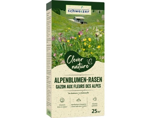 Eric Schweizer Clever Nature Alpenblumen-Rasen