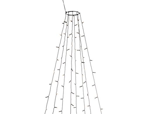 Konstsmide Baummantel LED, 8x30 LED, Out Bernsteinfarben, 120 glimmend