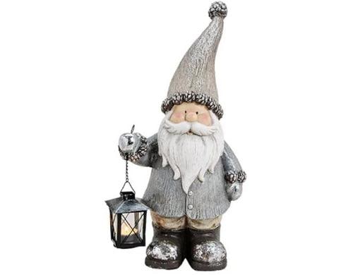 G. Wurm Nikolaus mit Laterne 24x47x16cm, Magnesia