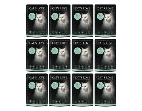 Cats Love Adult Truthahn Pur 12x85g Kit
