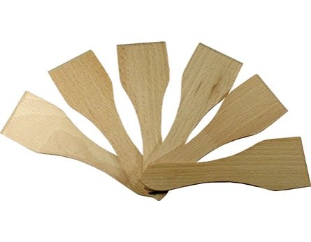 Kisag Spachtel Holz 6 Stück 12.5x3.8x0.3cm