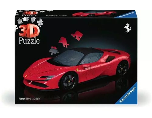 3D Puzzle: Ferrari SF 90 Stradale 8-99 Jahre