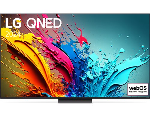 LG TV 65QNED86T6A, 65 LED-TV, UHD QNED, 120Hz, Slim Design 29mm, 1-pole