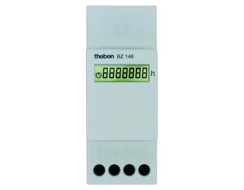 Theben digitaler Betriebsstundenzähler DIN 24 - 240V AC, 12 - 150V DC, 50 - 60 Hz