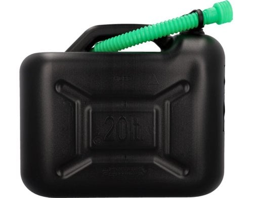 CARTREND Benzinkanister 20 L Kunststoff schwarz