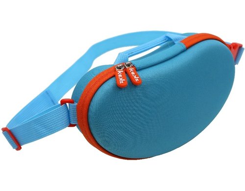 Kekz Bohne Blau - Reiseetui Zur Verstauung der Kopfhöhrer und Chip