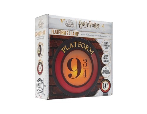 Harry Potter - Lampe im Design Gleis 9 3/4 Fanartikel aus dem Harry Potter-Universum