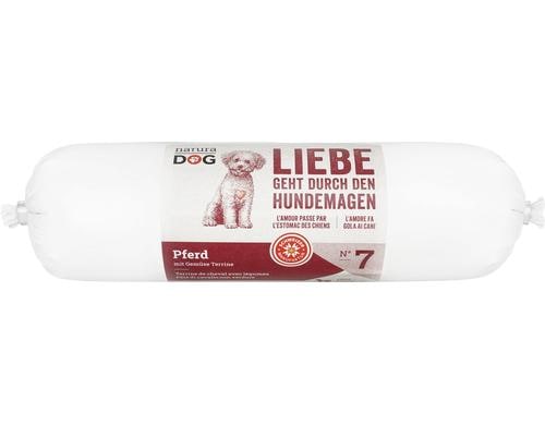 natura Dog Nassfutter Pferd 20x400g mit Gemüse Terrine