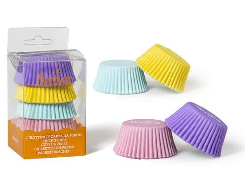 Decora Backförmchen pastell 75 stk 75 Stk