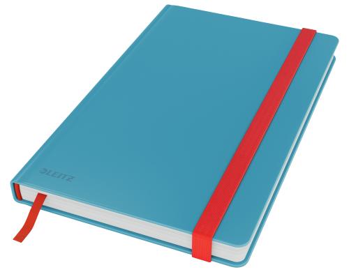 Leitz Cosy Notizbuch, liniert mittlere Grösse ca. A5, blau