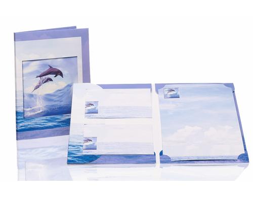 Rössler Briefpapierset Flipper 10 Blätter, 10 Umschläge