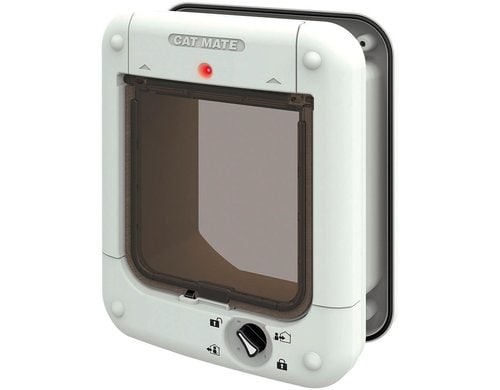 Cat Mate Microchip Katzentüre weiss Tür-Außenmaße (B x H): 197 x 246 mm