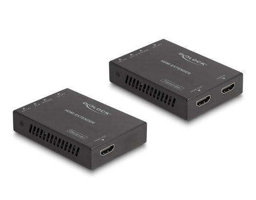 Delock HDMI Extender Set über Cat.6 Kabel 4K 60Hz, 50m