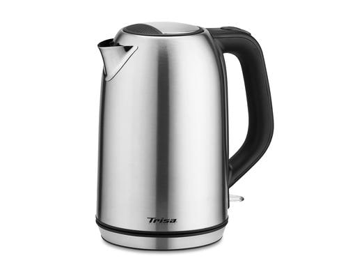 Trisa Wasserkocher Compact Boil 1.7l, 1850W, silber, LED, 360 G