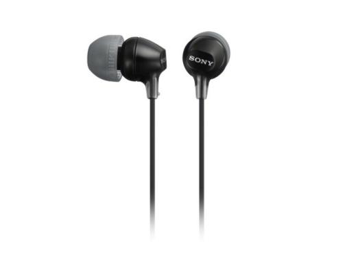 Sony Kopfhörer MDREX15LPB, schwarz In-Ear, 3 Ohrpolster Grössen