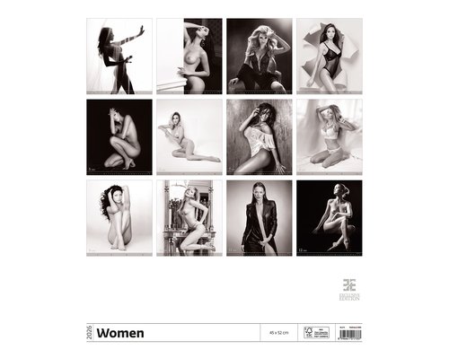 Erotic Bildkalender Women 2026 45 x 52 cm