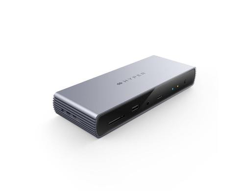Hyper HyperDrive ThunderBolt 4 DockingSt Schwarz