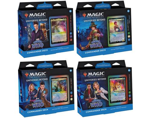 MTG Doctor Who Commander Deck Display ENGLISCH