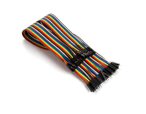 Whadda 40 PINS 15 CM M/F JUMPER WIRE (FLAT CABLE)