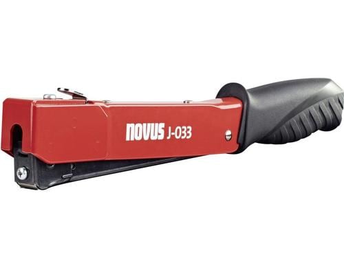 Novus Hammertacker J-033 Leichter Tacker für Flachdrahtklammern