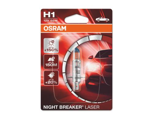 NIGHT BREAKER® LASER H1 Einzelblister, 68 W, 12,0 V, 55,00 W