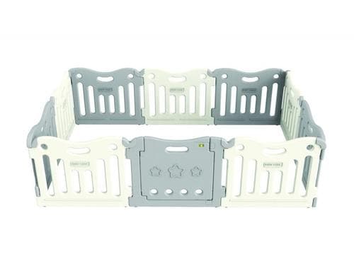 Babycare Laufgitter Melange Grey 2,19m x 1,47m x 63,0 cm