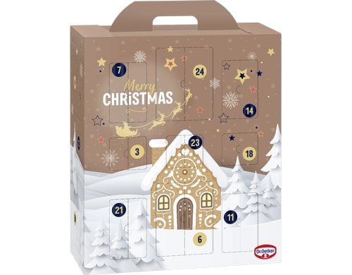 Dr. Oetker Adventskalender 24 Türchen