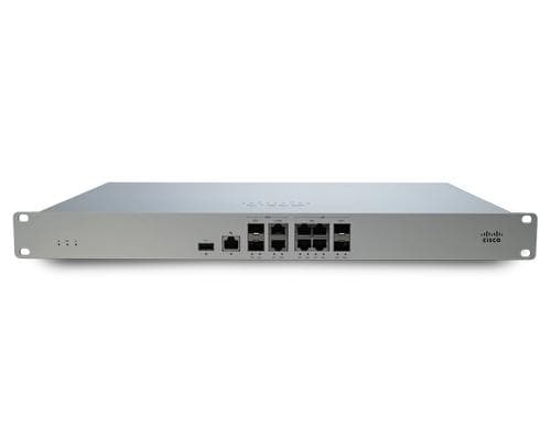 Meraki MX105: Cloud Managed SA 2xGE WAN, 8xGE, 2xSFP 1G