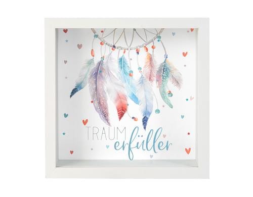 Goldbuch Wunscherfüller Traumerfüller MDF, Glas, 18 x 18 x 5 cm