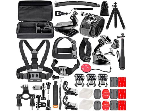 FTM Actioncam Zubehör-Set 50-tlg.