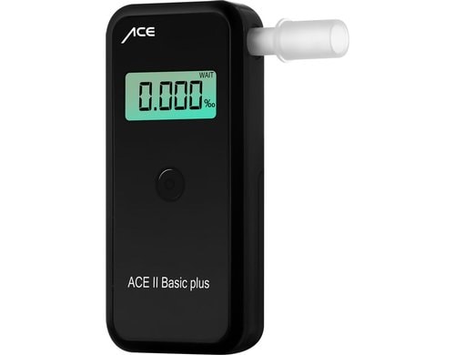 ACE II Basic Alkoholtester 2x AAA, Max. Abweich =  5% (TU =99%)