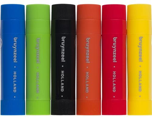 Bruynzeel Poster Schreiber Basic Set à 6 Stück