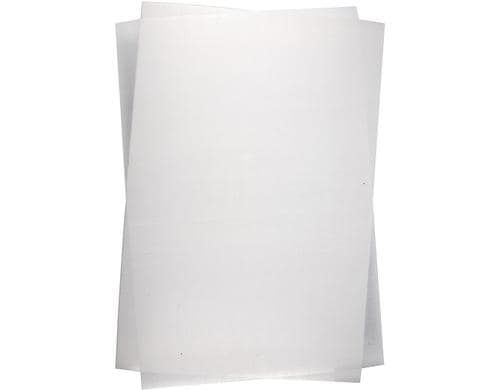 Creativ Company Schrumpffolie transparent 100  Blatt, 20 x 30 cm