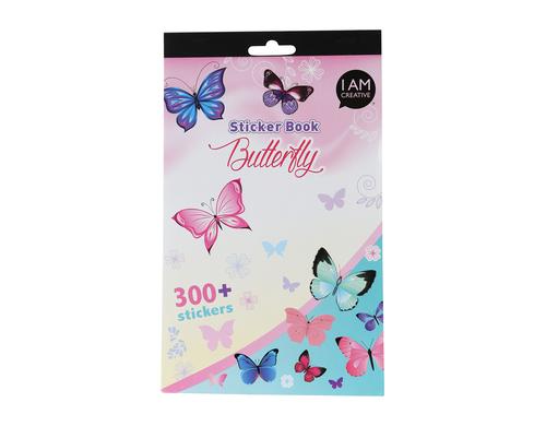 I am Creative Stickerbuch Butterfly 6 Seiten