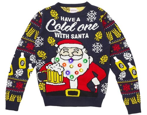 Christmas Sweats Have a Cold One LED M