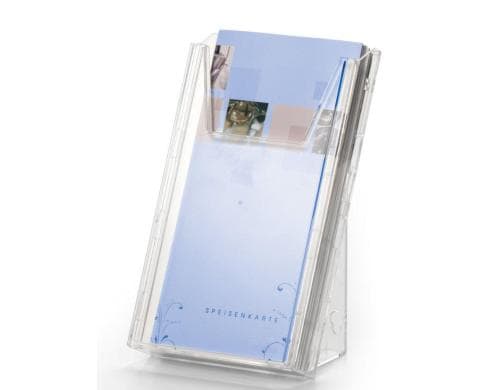Durable Prospektständer Combiboxx 1/3 A4 Für die Wand- und Tischanwendung