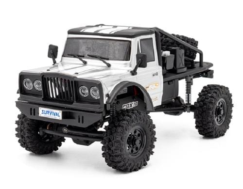 Hobbytech CRX18 Flat Cage 4WD Silver