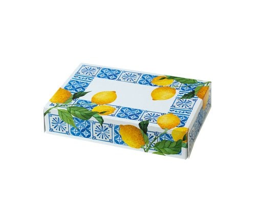 Decora Dessert Box - Amalfi - Kacheln 23x16x5cm, Karton