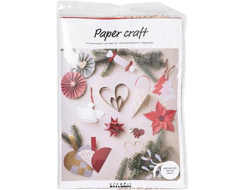 Creativ Company Bastelset Papier Kreativ-Mix für Weihnachtsdeko