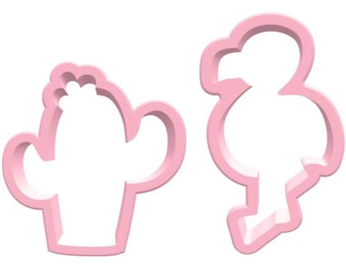 Backshop Ausstechformen Flamingo&Kaktus Set 2 Stk