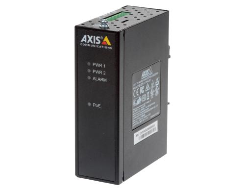 AXIS T8144 PoE+ Midspan Industriell 60W PoE+, DIN Rail fähig, 60W, Dual DC