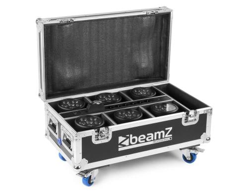 BeamZ FCC66 FlightCase für 6x BBP66 Uplights