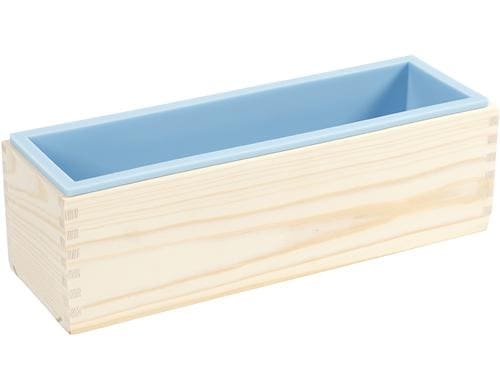 Creativ Company Giessformen Silikon Holzbox, L:  27,5 cm, B: 8,6 cm, H: 8 cm