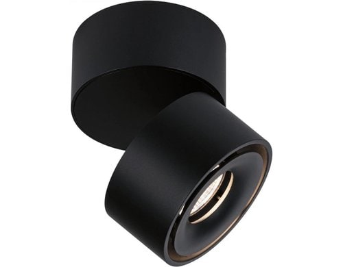 Paulmann LED Deckenleuchte Spircle 78mm 8W 550lm 230V 3000K Schwarz matt